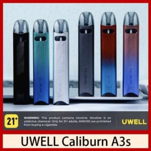 UWELL Caliburn A3S咖哩棒A3S POD電子煙主機官網評價說明書