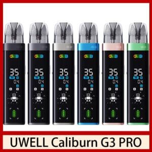 UWELL Caliburn G3 Pro Pod咖哩棒電子煙主機官網評價說明書