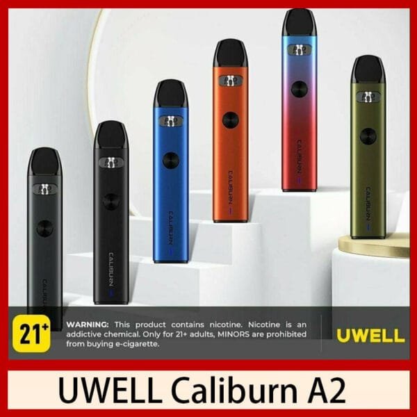 Uwell Caliburn A2咖哩棒A2電子煙主機官網評價說明書