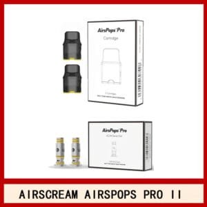 AIRSCREAM AIRSPOPS PRO 氣泡煙彈空倉霧化芯成品芯1.0歐姆